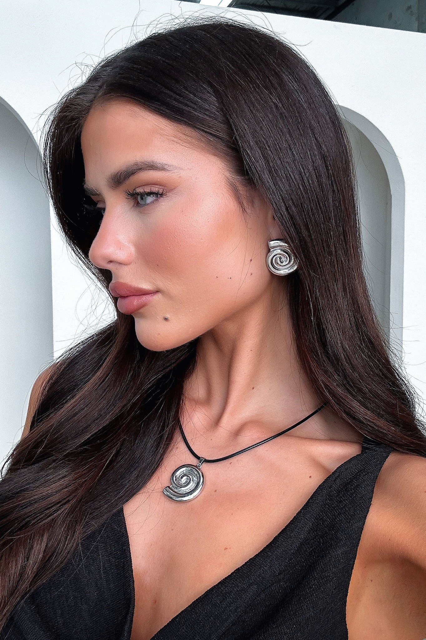 Cove Earrings - Silver