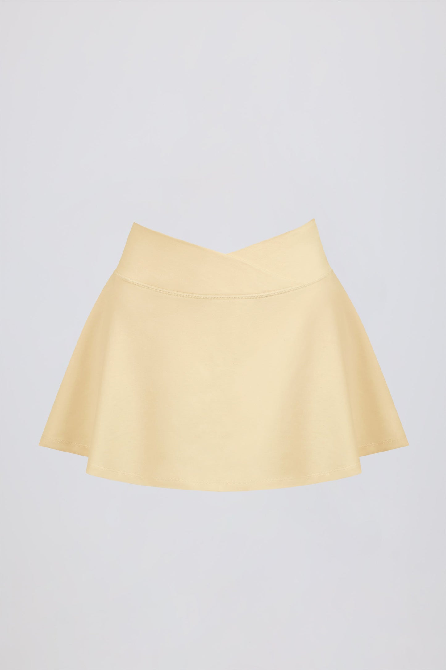 Soft Active Mini Skort in Lemon Marl