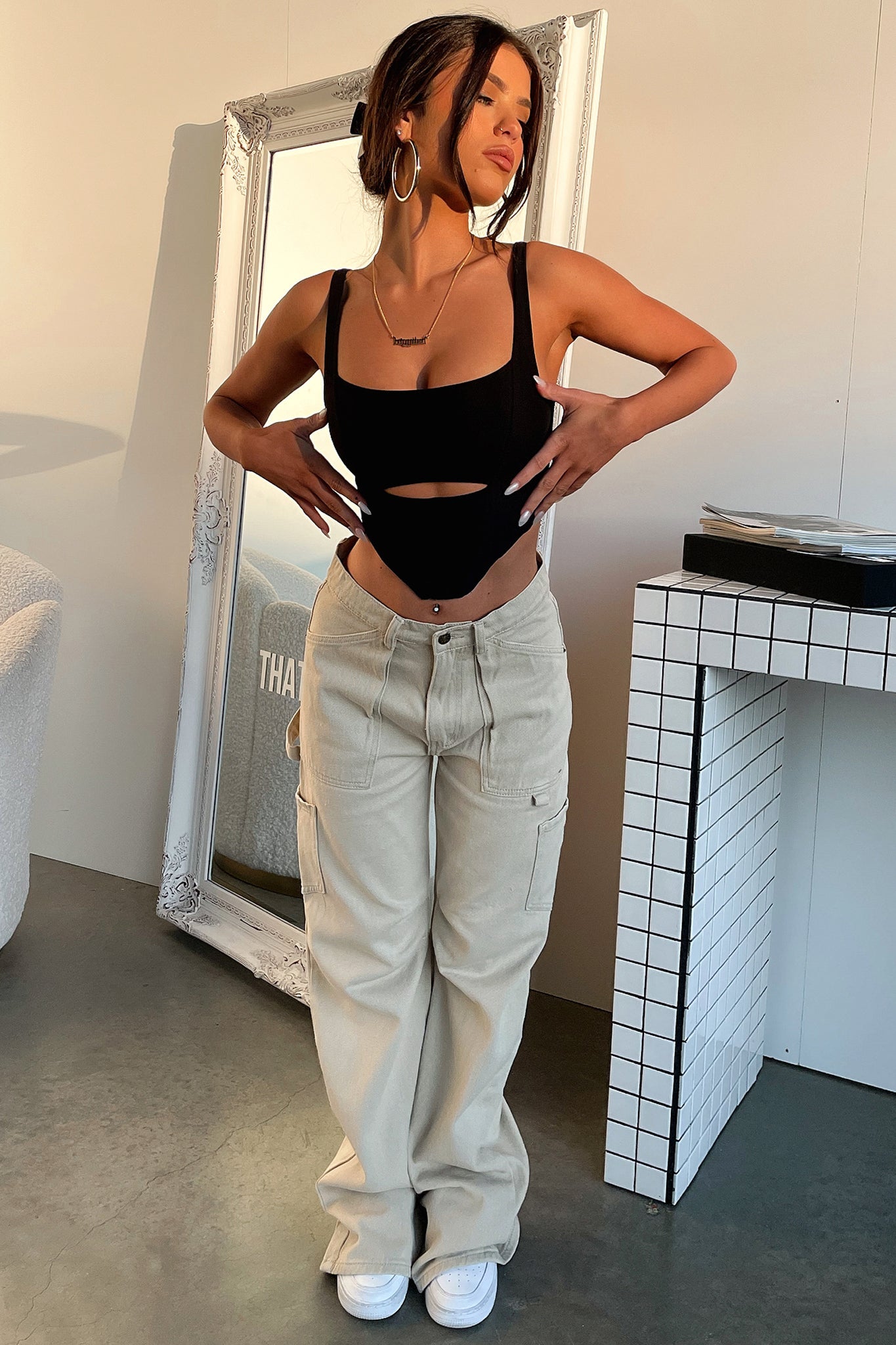 Destiny Crop - Black