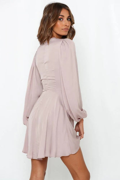 Maxwell Mini Dress - Mauve