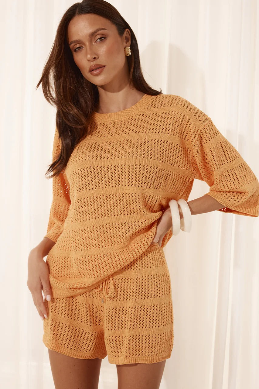 Rana Top - Tangerine
