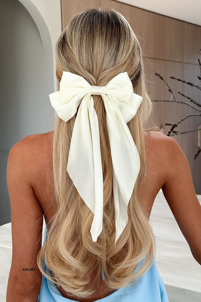 Elara Bow - Beige