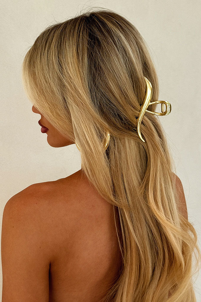 Emiko Claw Clip - Gold