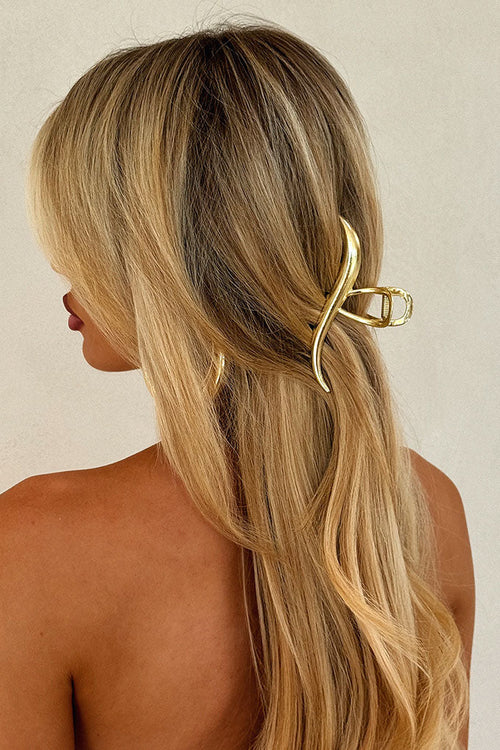 Emiko Claw Clip - Gold