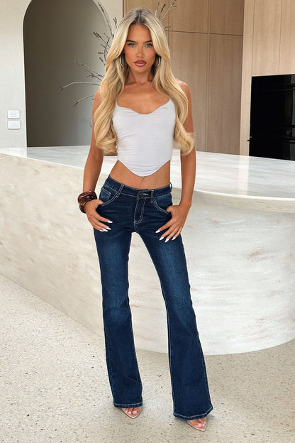 Eryn Crop - Grey