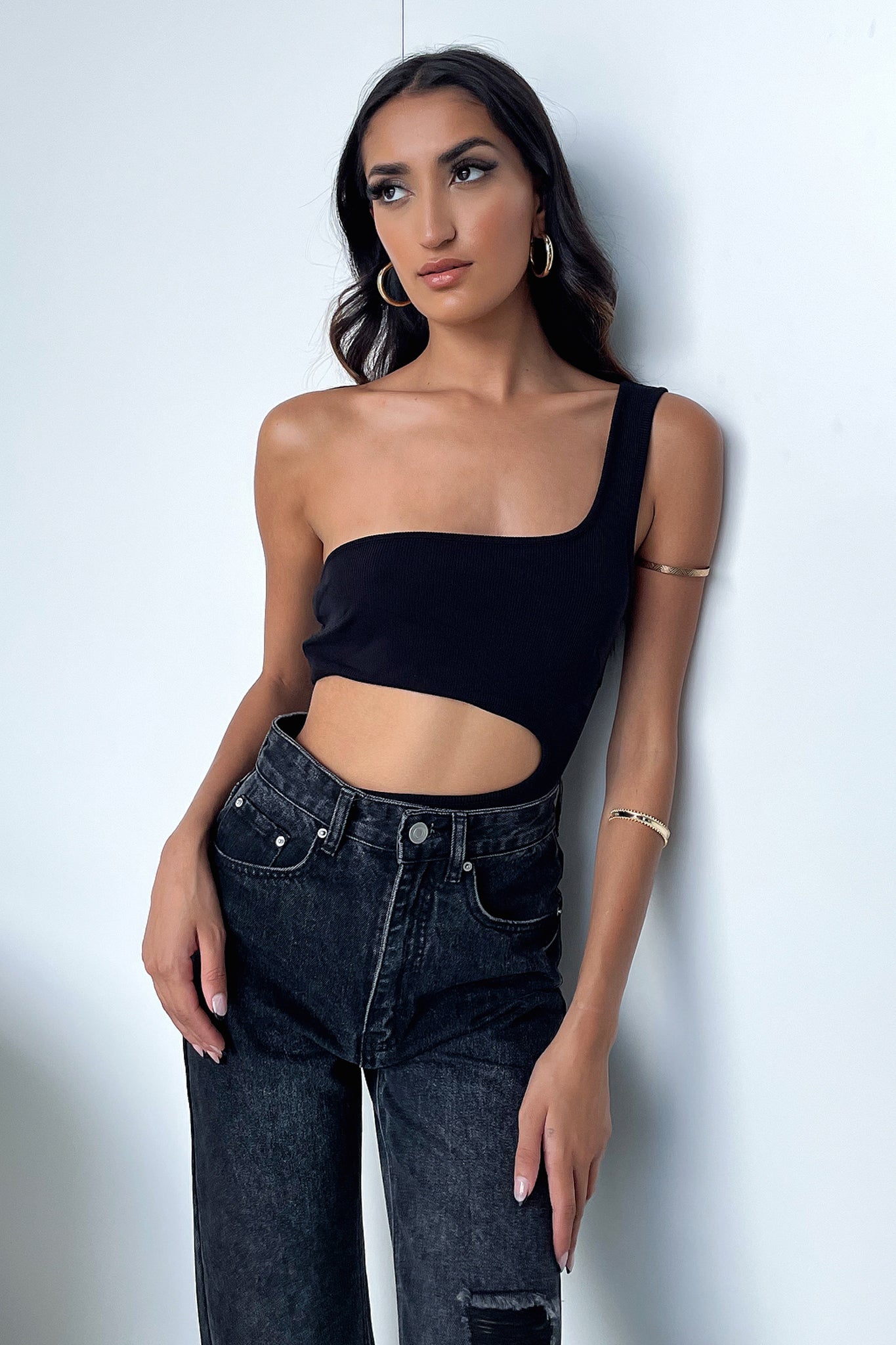Foxy Bodysuit - Black
