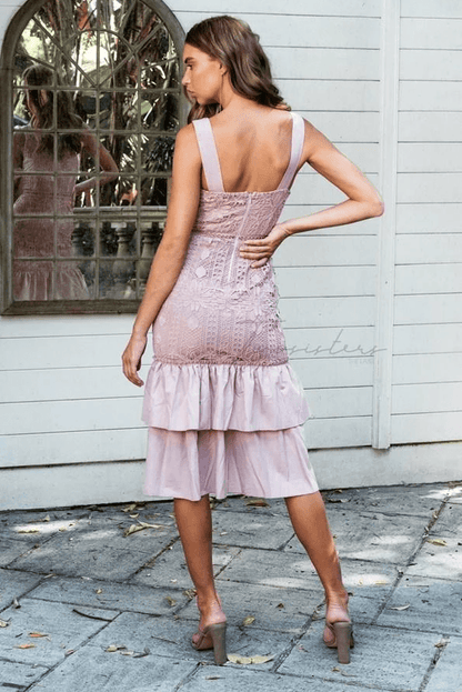 Izzy Dress - Dusty Pink