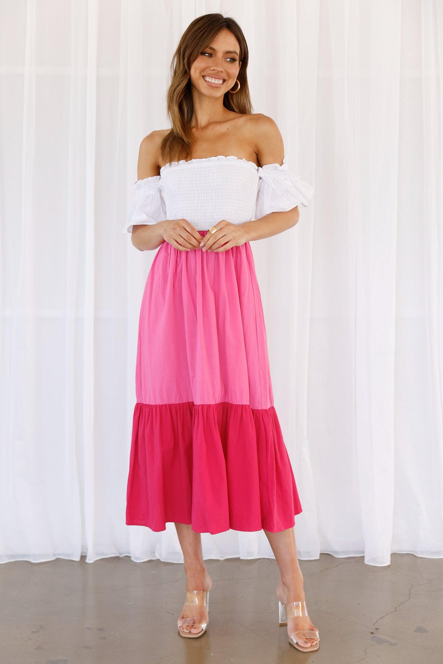 Jeret Dress - Pink