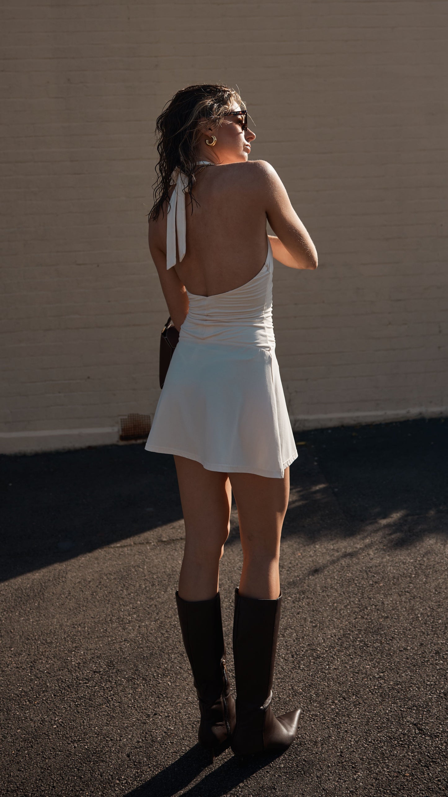 Milla Mini Dress - Cream