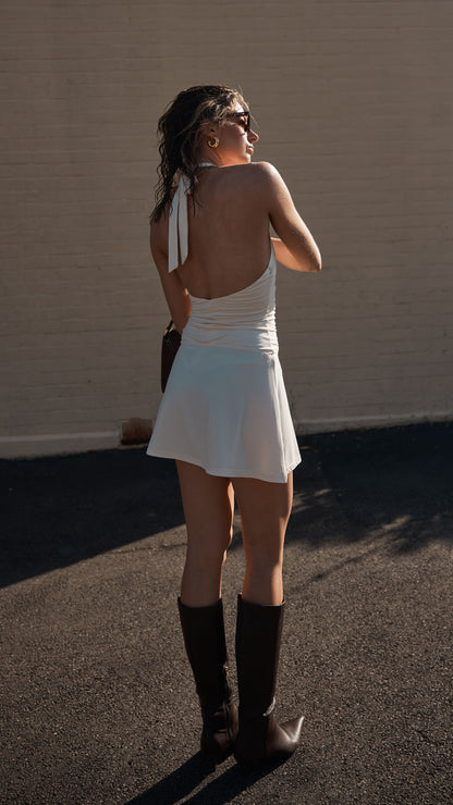 Milla Mini Dress - Cream