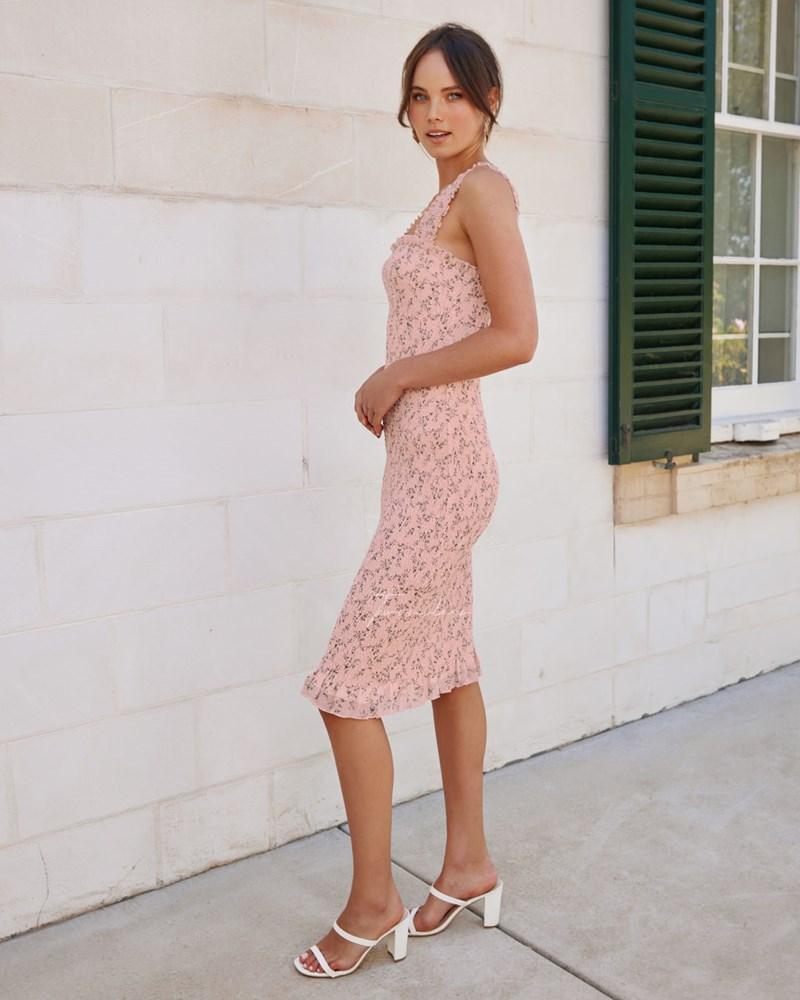 Mellie Dress - Pink Floral