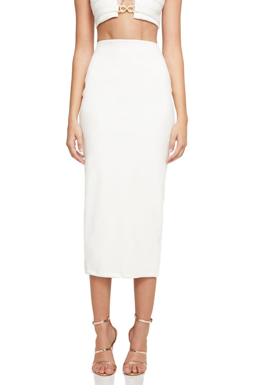 Nookie Drama Skirt - White