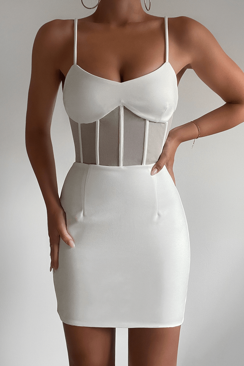 Onex Mini Dress - White