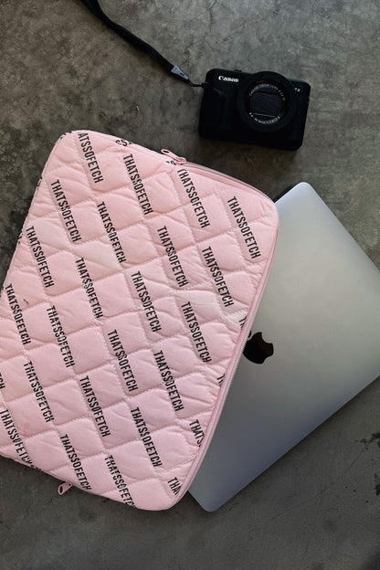 Going Places Laptop Case - Pink