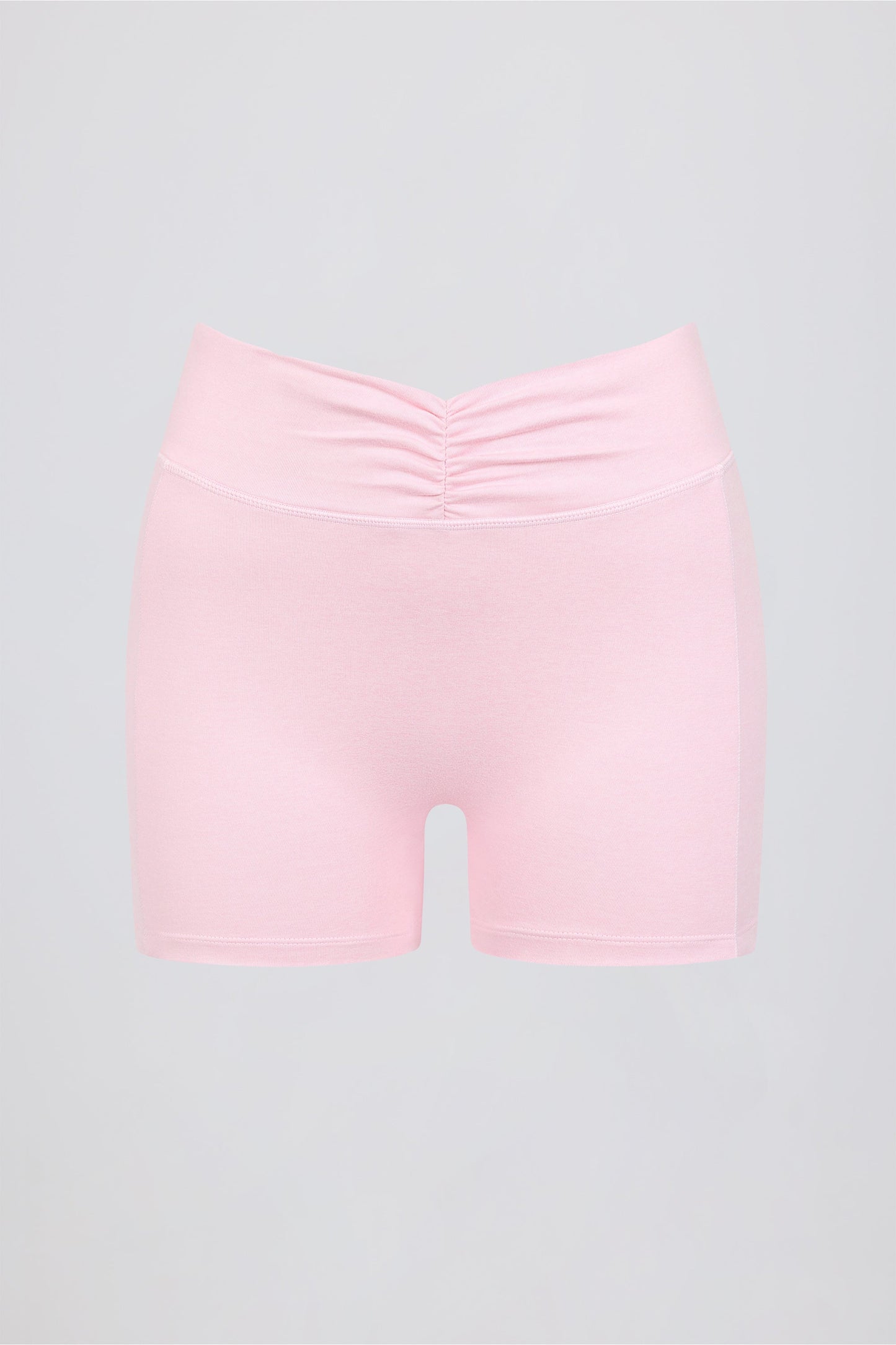Ruched Mini Shorts in Bloom