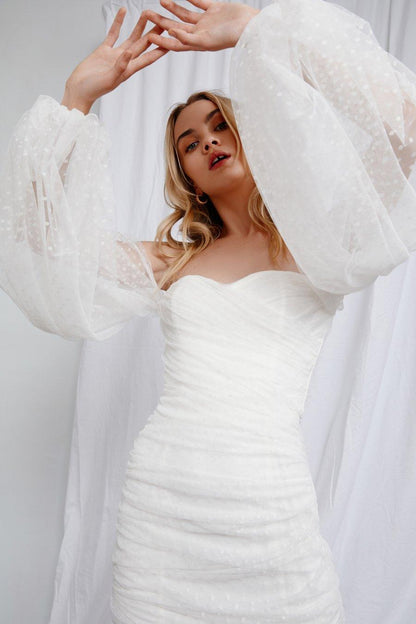 Saya Dress - White