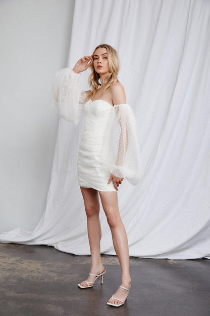 Saya Dress - White