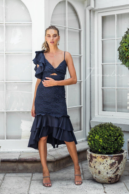 Sophia Dress - Navy